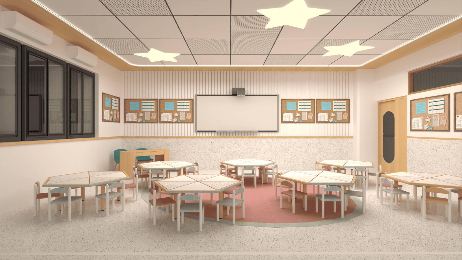 The Shri Ram Universal School, Kivle