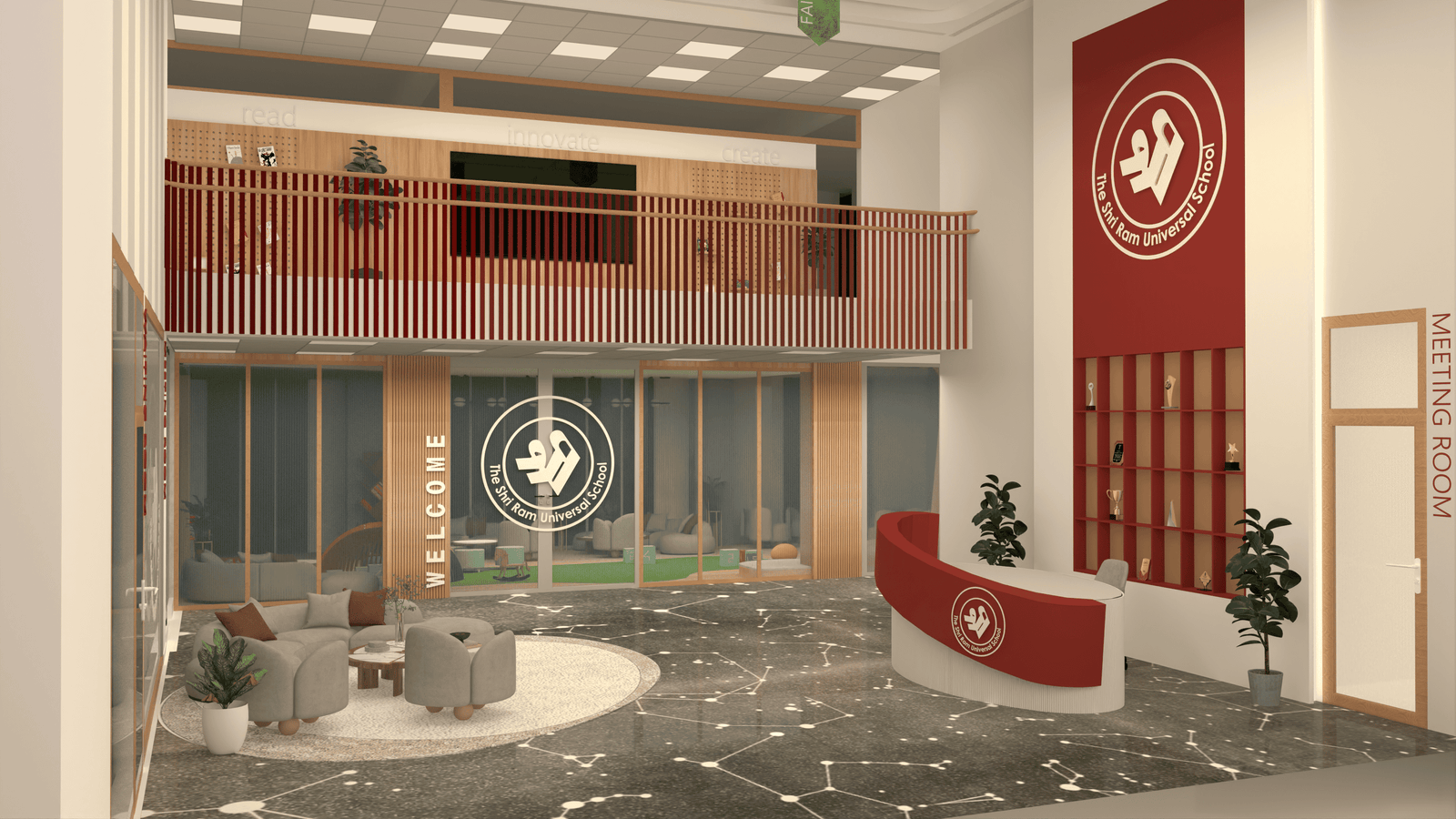 The Shri Ram Universal School, Kivle